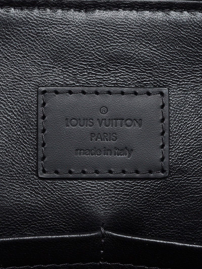 Louis Vuitton Black Alma Malletage PM Leather ref.882304 - Joli Closet
