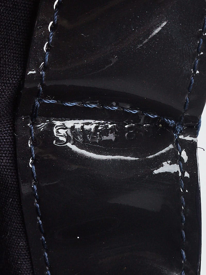 Louis Vuitton - Wilshire PM Monogram Vernis Leather Bleu Infini