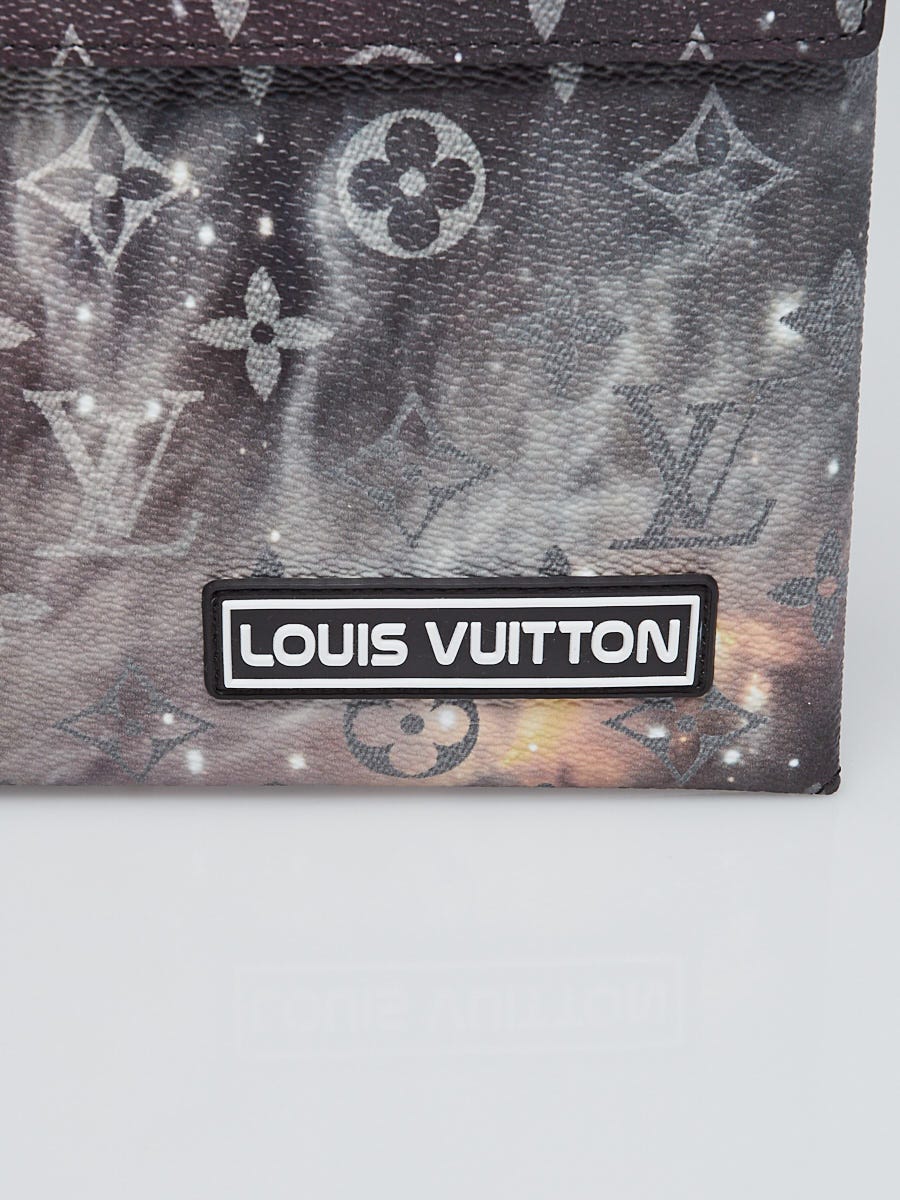 Louis Vuitton Alpha Triple Pochette Monogram Galaxy Black