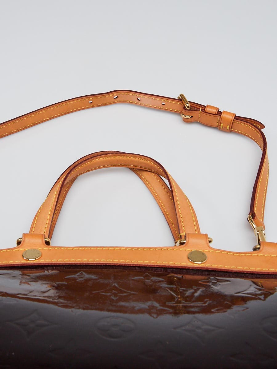 Louis Vuitton Vintage - Vernis Brea MM - Yellow Brown Beige - Vernis Leather  and Vachetta Leather Satchel - Luxury High Quality - Avvenice