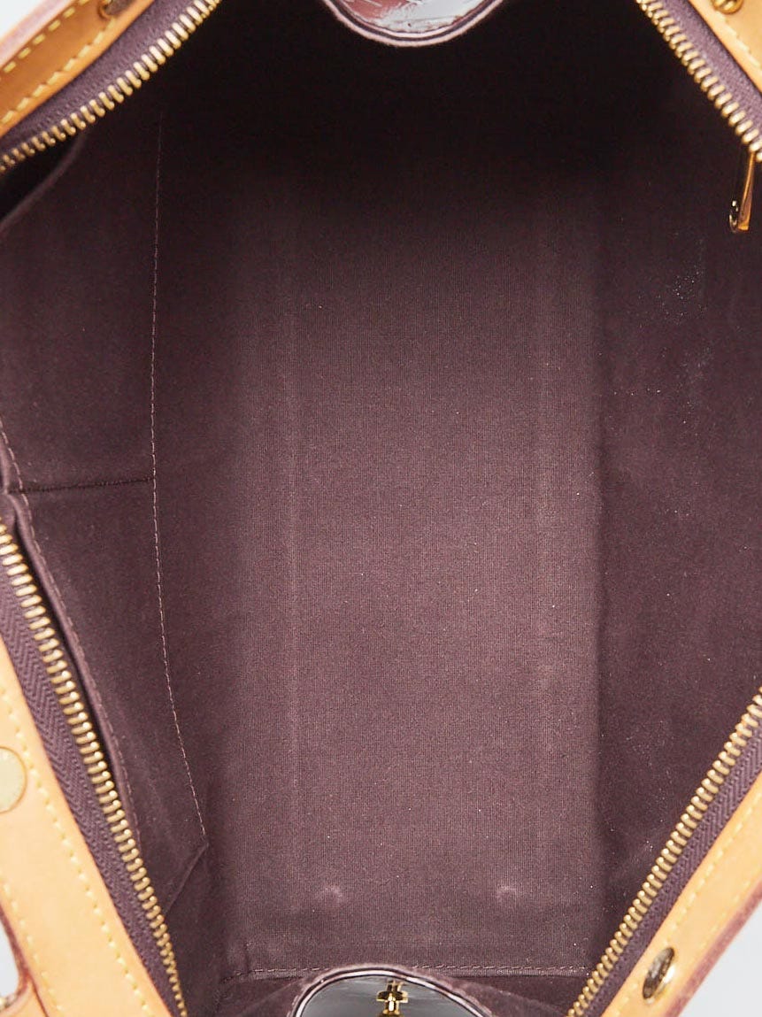 Louis Vuitton Noir Monogram Vernis Brea MM Bag – The Closet