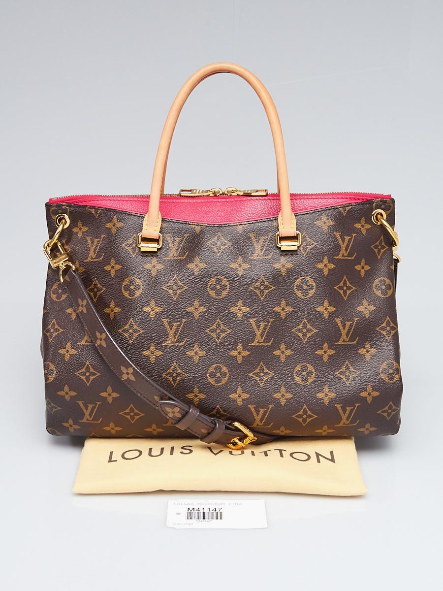 Louis Vuitton Poppy Monogram Canvas Pallas BB Bag - Yoogi's Closet