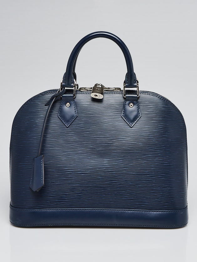 Louis Vuitton Indigo Epi Leather Alma PM Bag