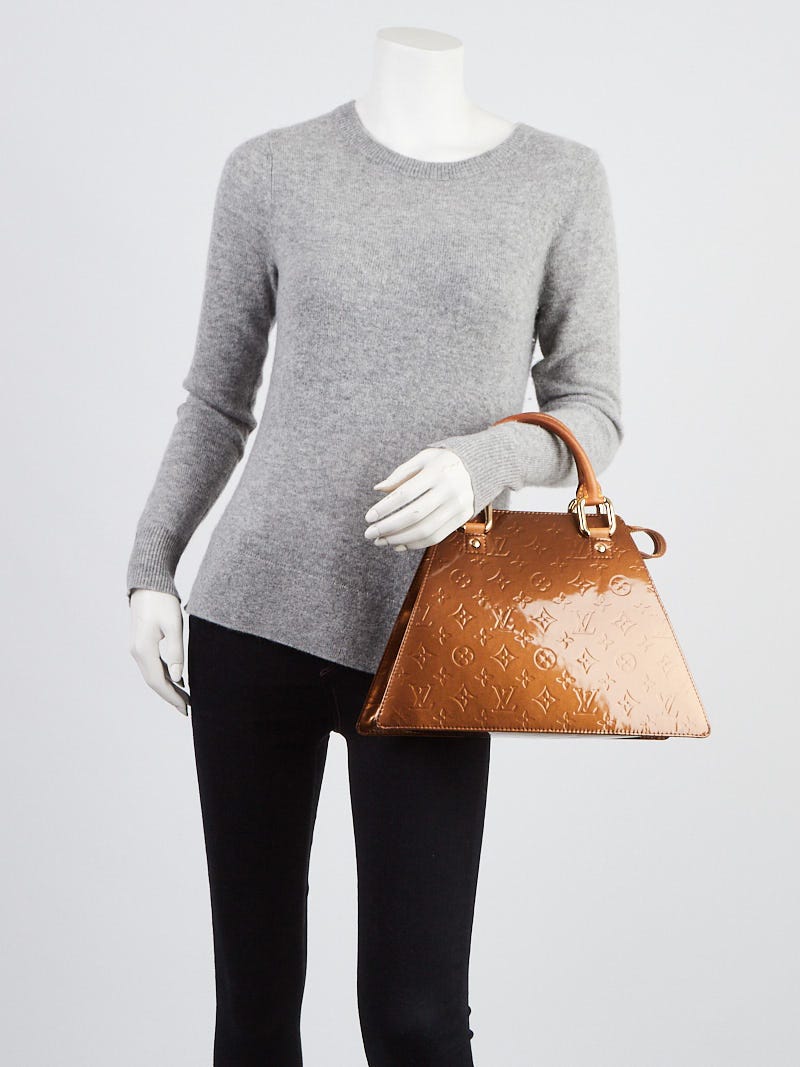 Louis Vuitton Forsyth Bronze Monogram Vernis Handbag