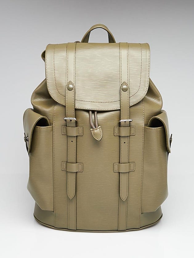 louis vuitton christopher backpack green Damier Pop MM 1587259 FASHIONPHILE williams creates a bold bright version with primary color Louis Vuitton LV Christopher MM