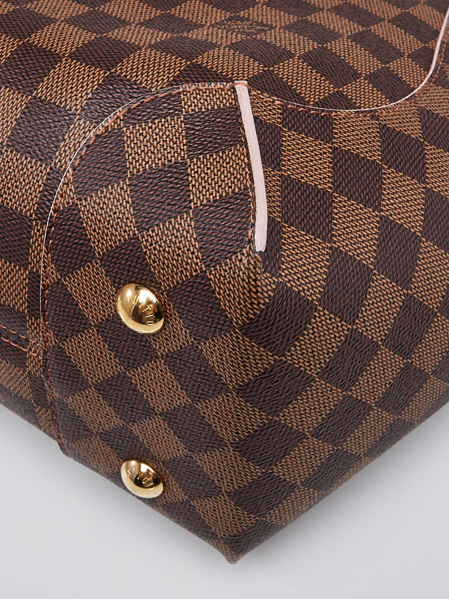 Louis Vuitton Rose Ballerine Damier Canvas Caissa Hobo Bag - Yoogi's Closet