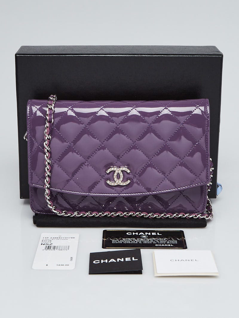 Chanel - Authenticated Wallet - Leather Silver for Women, Good Condition