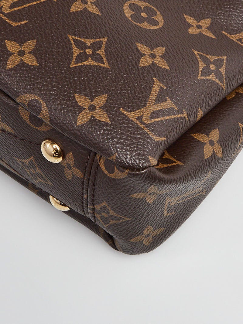 Louis Vuitton Rose Litchi Monogram Canvas Pallas BB Bag - Yoogi's Closet