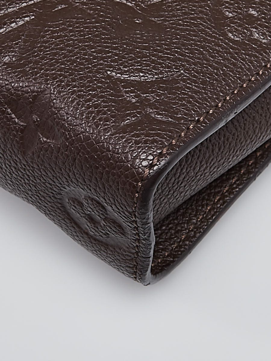 Louis Vuitton Fascinante empreinte cuir terre Brown Leather ref