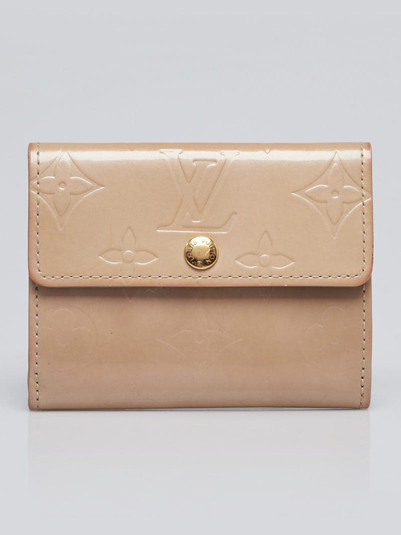 Louis Vuitton Beige Monogram Vernis Ludlow Wallet - Yoogi's Closet