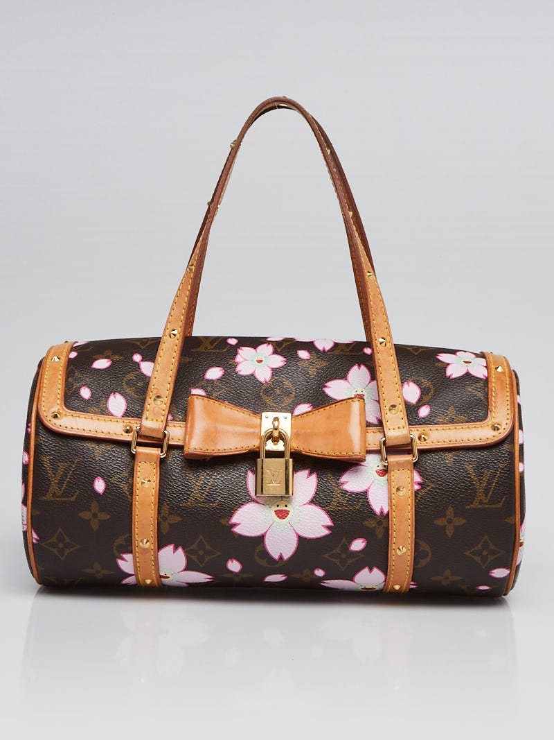Louis Vuitton Monogram Canvas Limited Edition Cherry Blossom Papillon Bag Louis  Vuitton