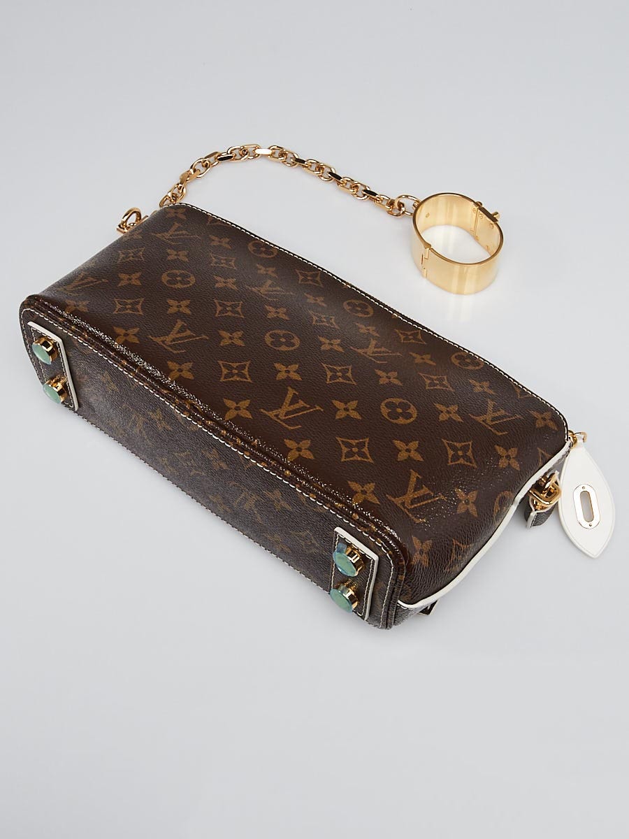 Louis Vuitton, Bags, Louis Vuitton Fetish Lockit Bracelet Cuff Clutch