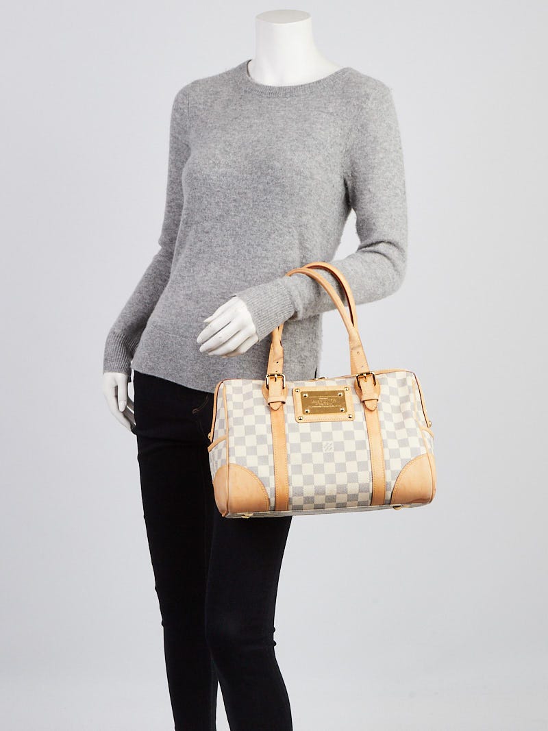 Louis Vuitton Azur Damier Canvas Berkeley Bag - Yoogi's Closet