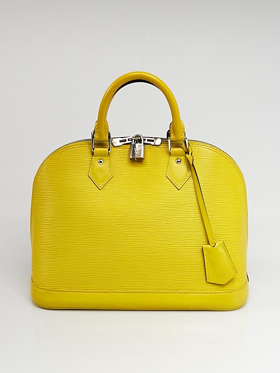 Louis Vuitton Pistache Epi Leather Alma PM Bag - Yoogi's Closet