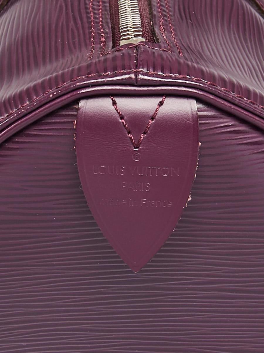 Louis Vuitton Cassis Epi Leather Speedy 30 Louis Vuitton