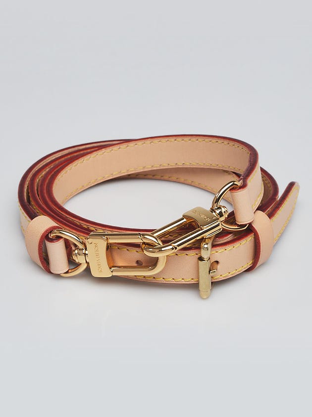 Louis Vuitton Vachetta Leather Adjustable 16mm Shoulder Strap