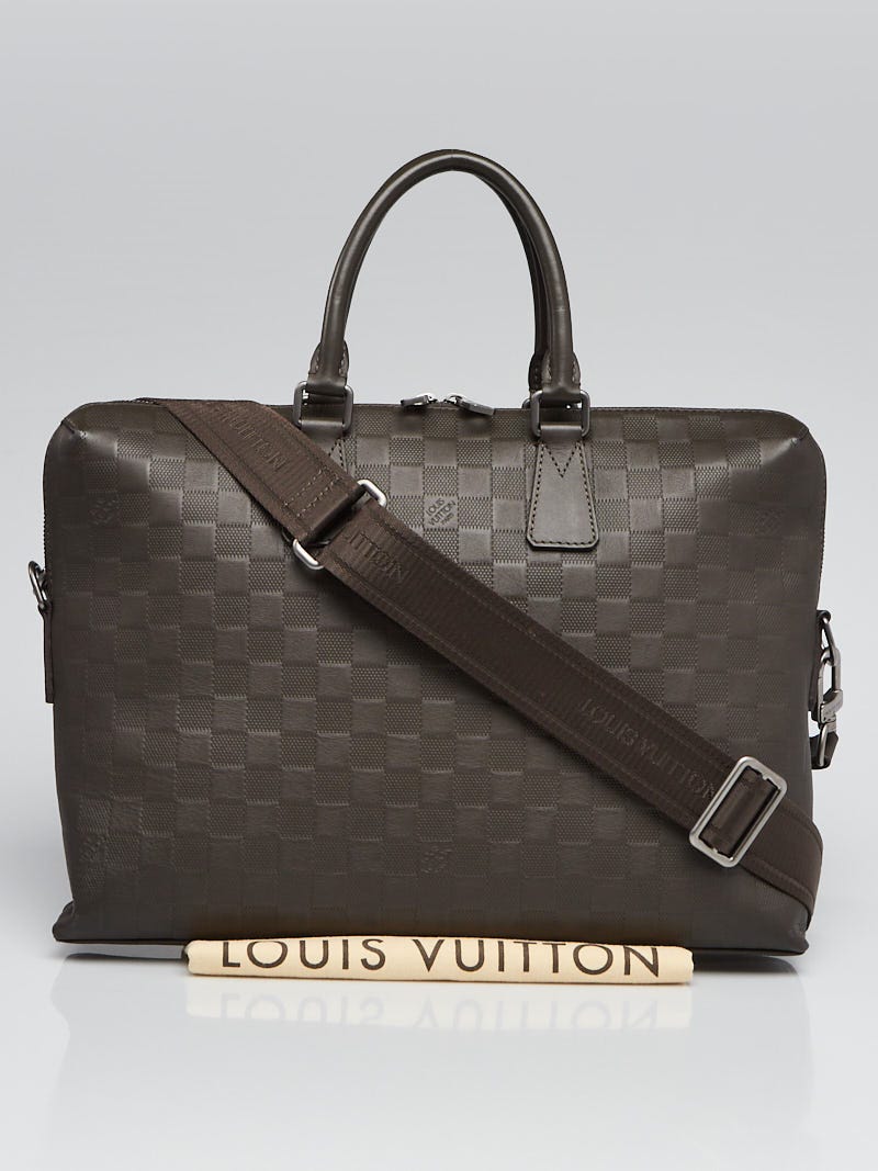 Louis Vuitton Basalte Damier Infini Leather Porte-Documents Jour
