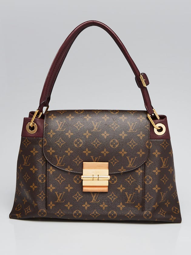 Louis Vuitton Bordeaux Monogram Canvas Olympe Bag