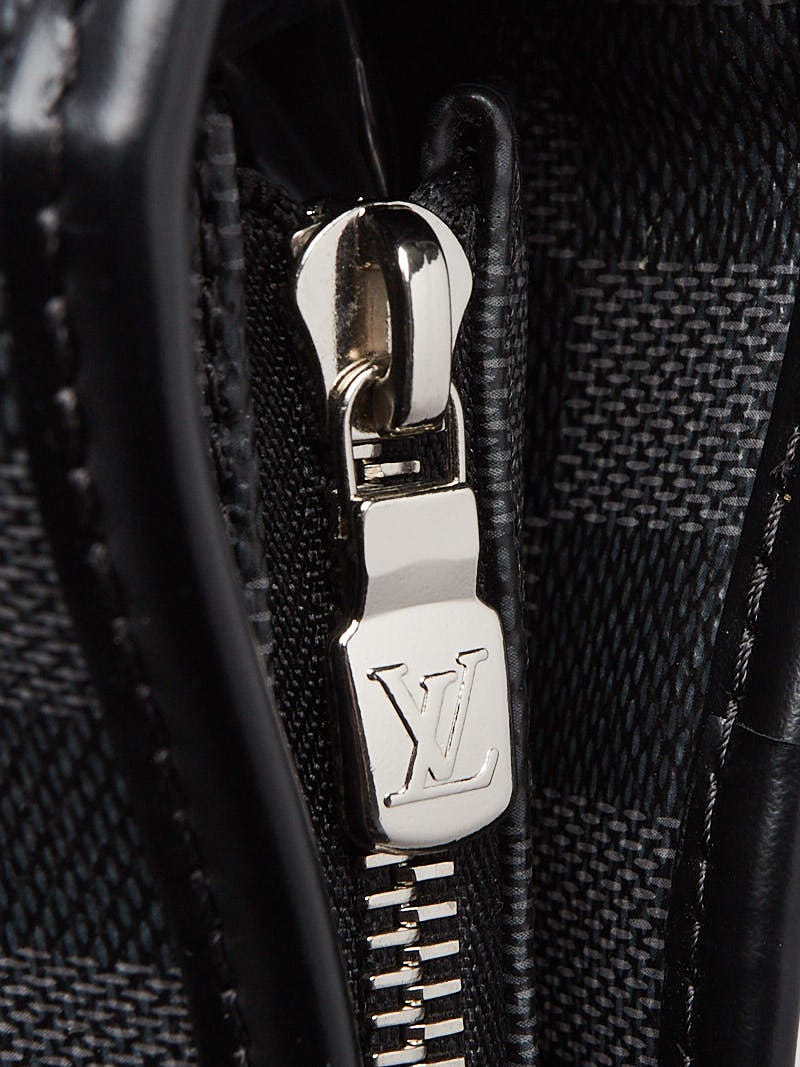 Louis Vuitton Black Damier Graphite Tadao PM Cloth ref.991019 - Joli Closet