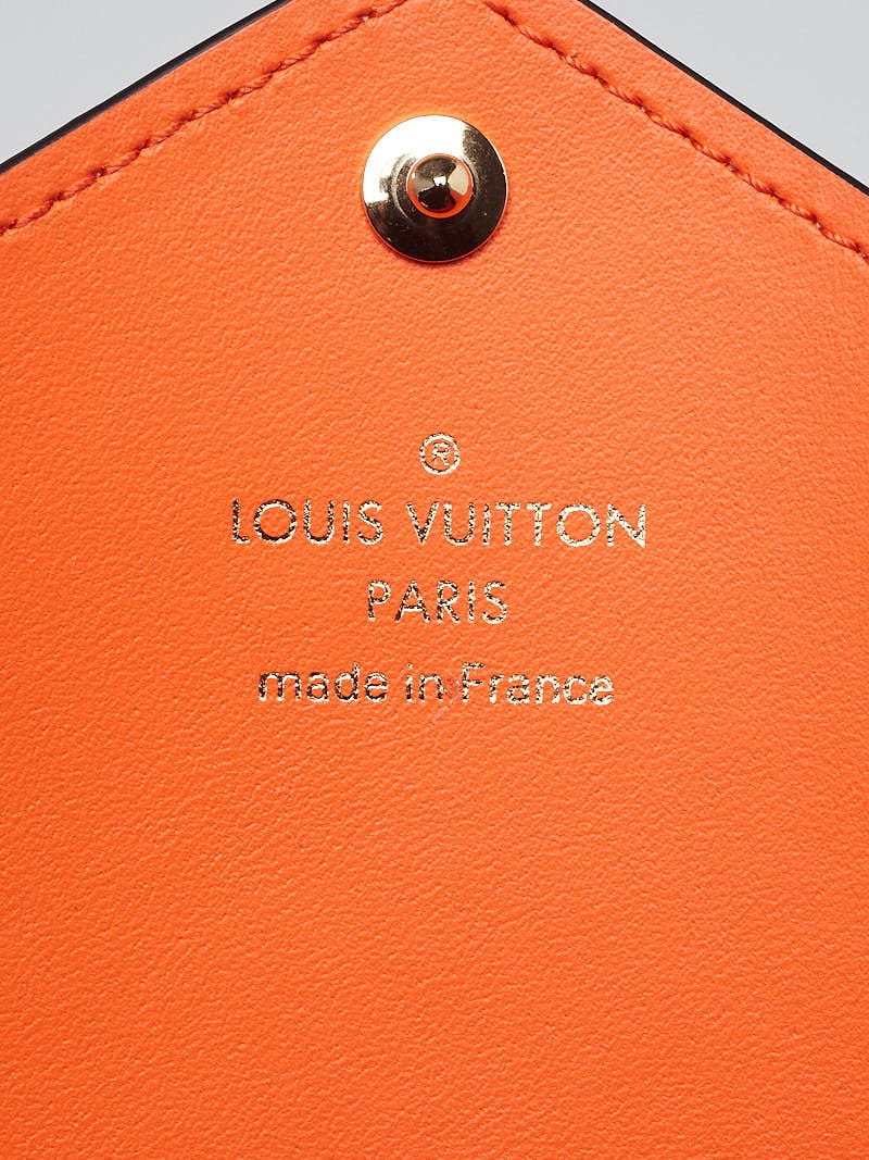 Louis Vuitton Pochette Kirigami Monogram Catogram Brown/Orange in Canvas  with Gold-tone - US