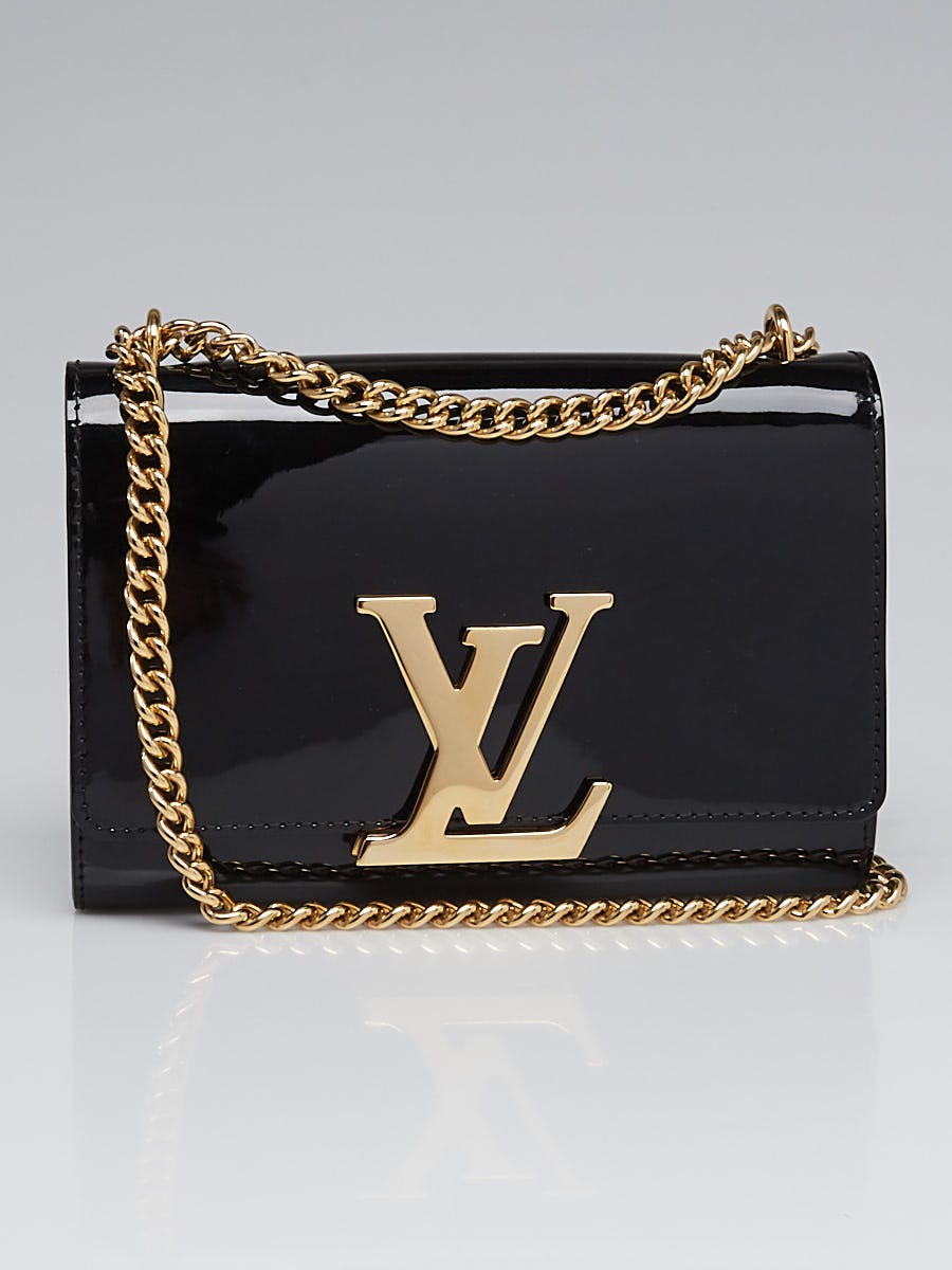 Louis vuitton black patent leather bag hotsell