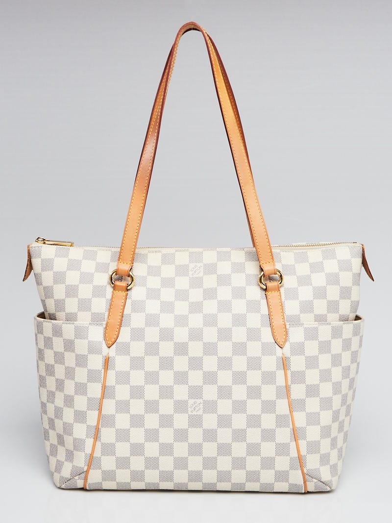 Louis Vuitton Totally MM Damier Ebene Shoulder Tote Bag