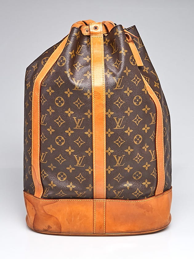 Louis Vuitton Monogram Canvas Randonnee GM Backpack Bag