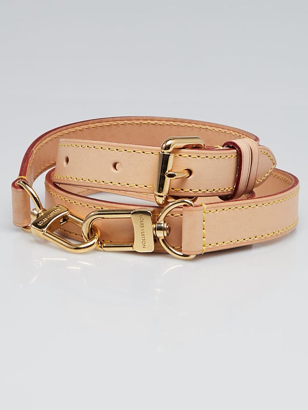 Louis Vuitton Vachetta Leather Adjustable 20mm Shoulder Strap