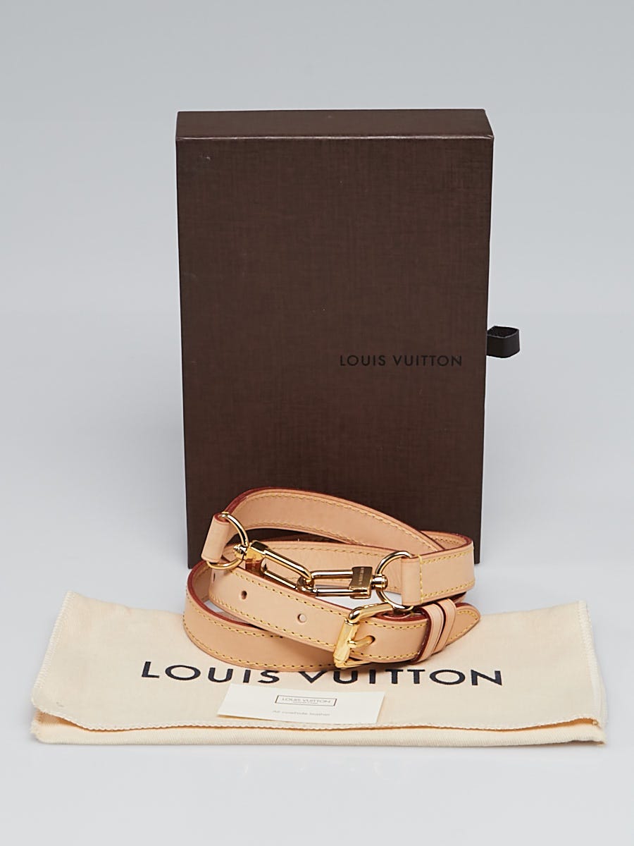 Louis Vuitton Vachetta Leather Adjustable 20mm Shoulder Strap