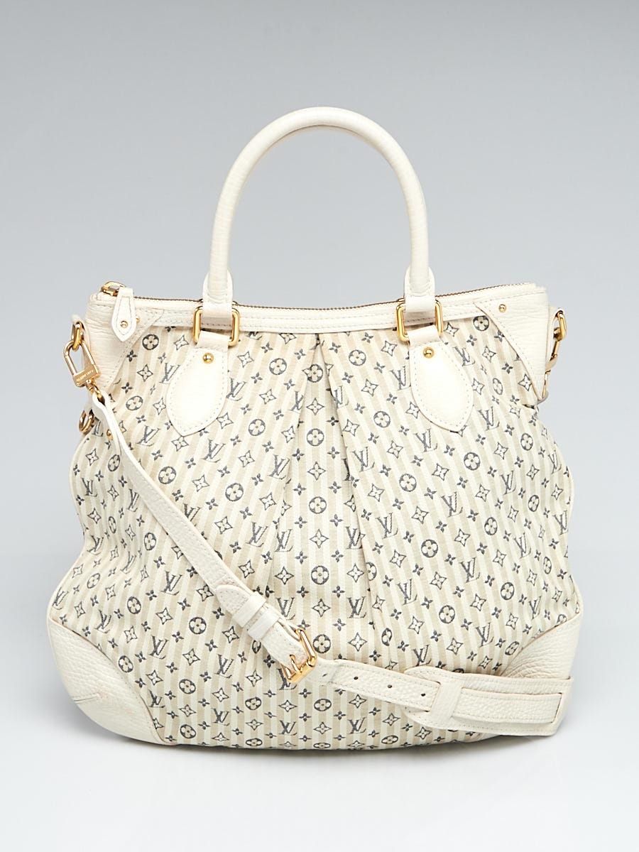 Louis Vuitton - Authenticated Croisette Handbag - Cotton White For Woman, Good condition