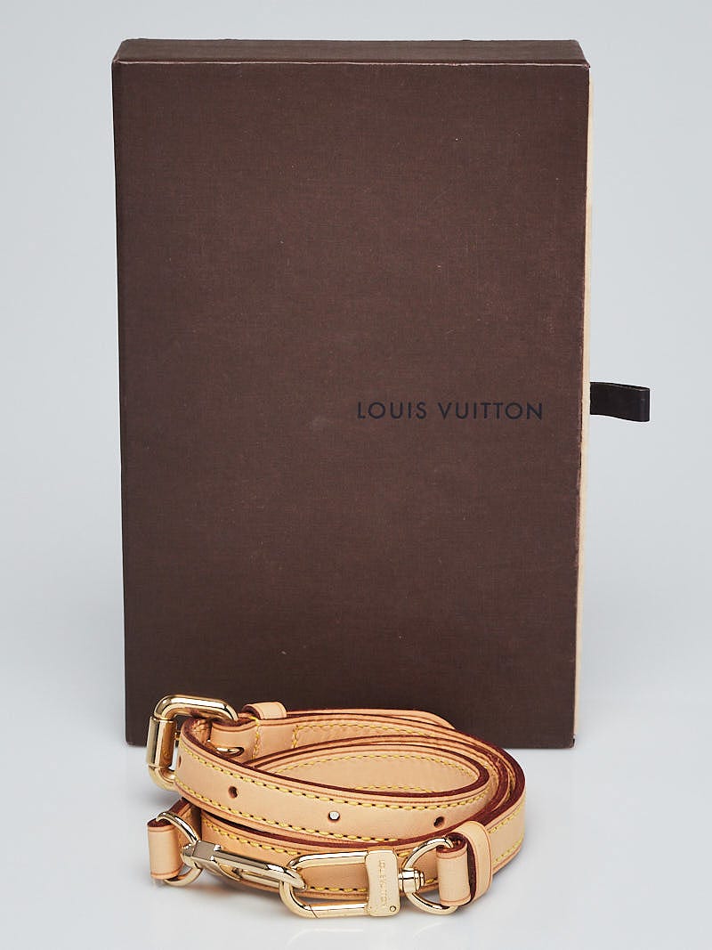 LOUIS VUITTON Vachetta 16mm Long Shoulder Strap VVN 1283690