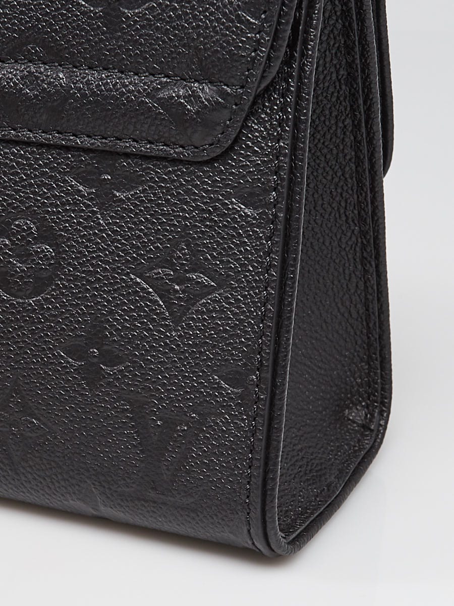 Louis Vuitton Black Monogram Empreinte Leather Saint Sulpice BB Bag -  Yoogi's Closet