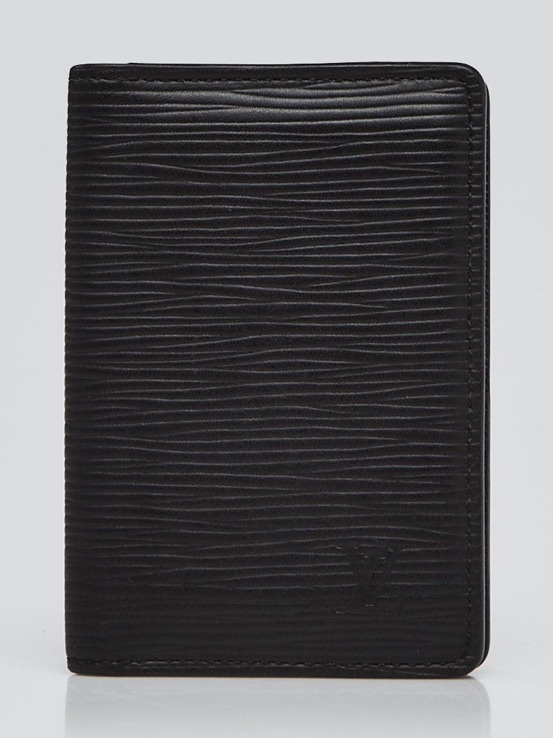 Louis Vuitton Pocket Organizer Epi Black