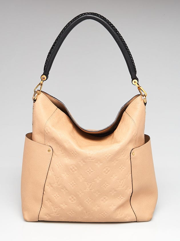 Louis Vuitton Dune Monogram Empreinte Leather Bagatelle Bag