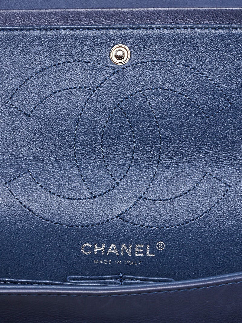 Chanel Blue Reissue 2.55 Quilted Classic Lambskin Leather 226 Flap