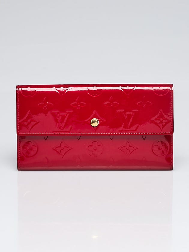 Louis Vuitton Pomme D'Amour Monogram Vernis Porte-Tresor International Wallet