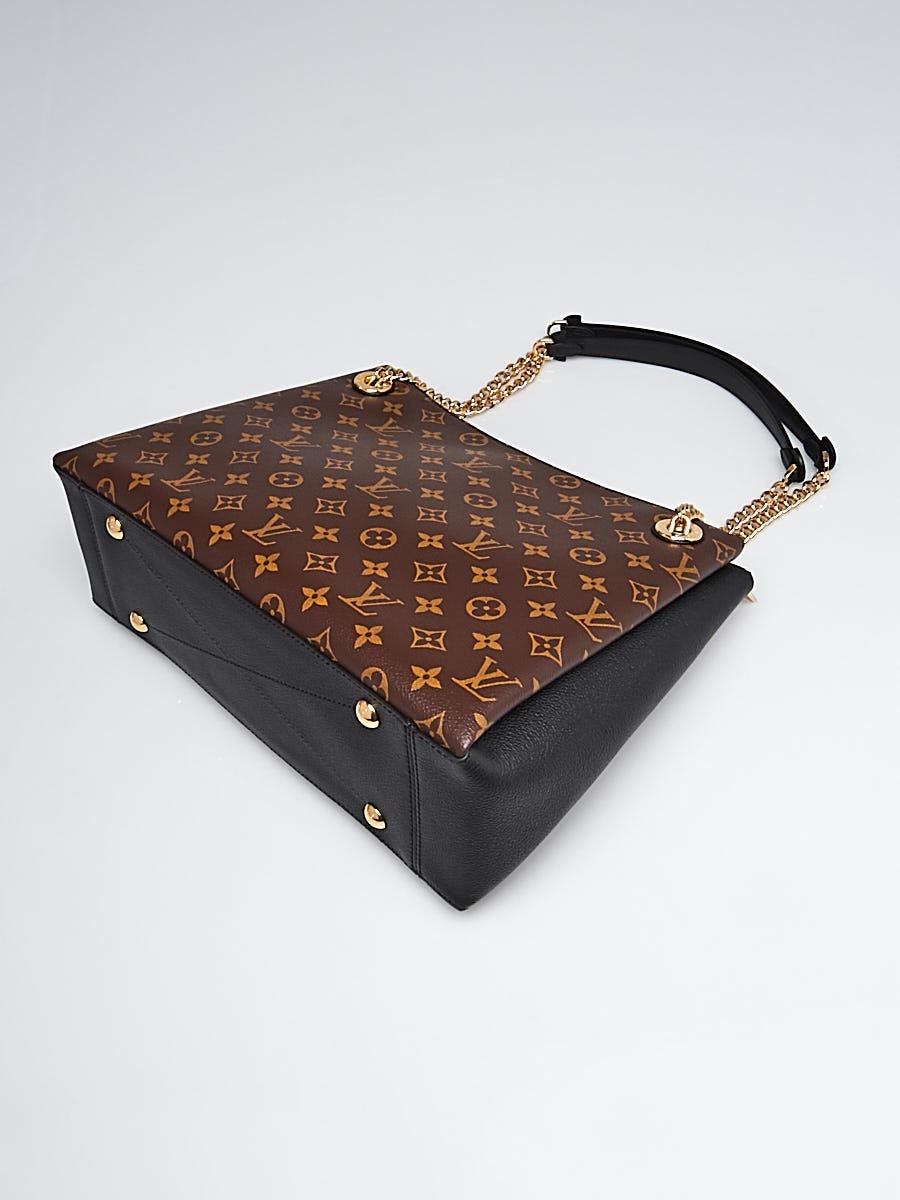 Louis Vuitton Surene MM Monogram Canvas Bag Black