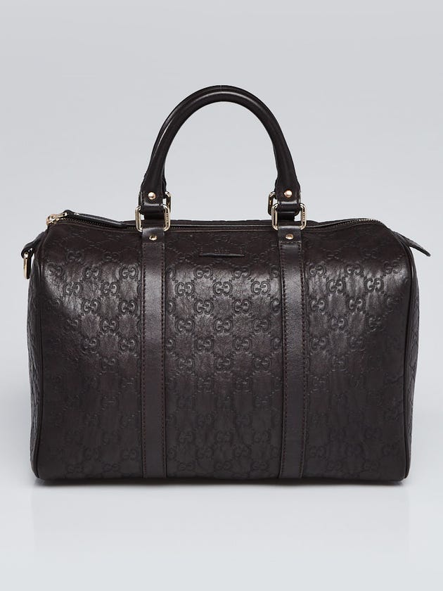 Gucci Brown Guccissima Leather Medium Joy Boston Bag