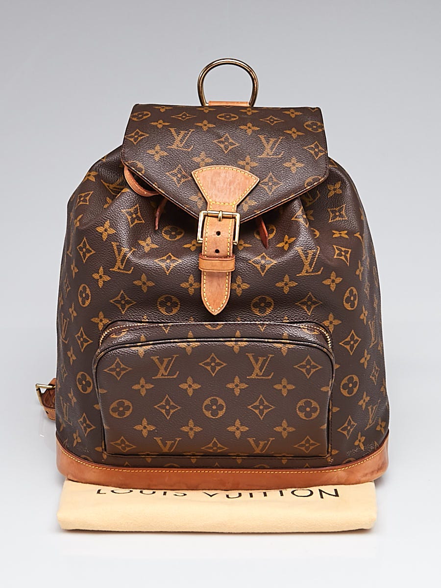 Louis Vuitton, Bags, Beautiful Authentic Louis Vuitton Monogram  Montsouris Gm Backpack