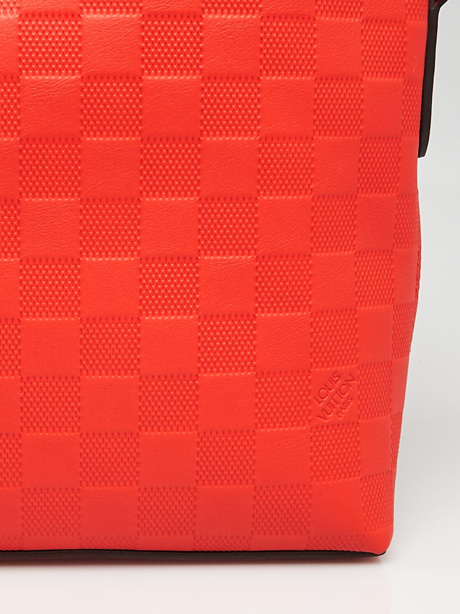 Auténtico cinturón Louis Vuitton DAMIER INFINITO MAGMA NARANJA M9550 -  Edición Limitada