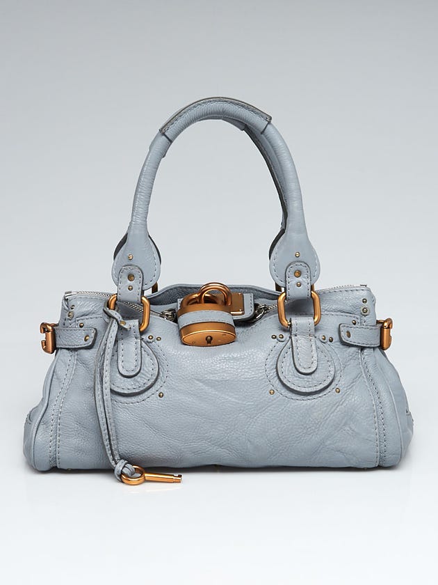 Chloe Jean's Moyen Leather Medium Paddington Satchel Bag