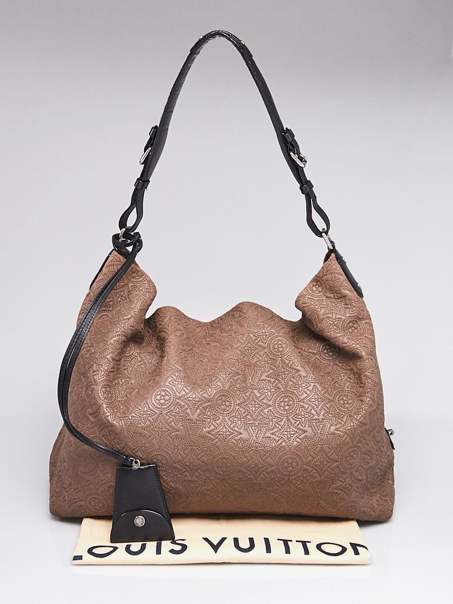 Louis Vuitton Dark Olive Monogram Antheia Leather Hobo GM Bag - ShopperBoard