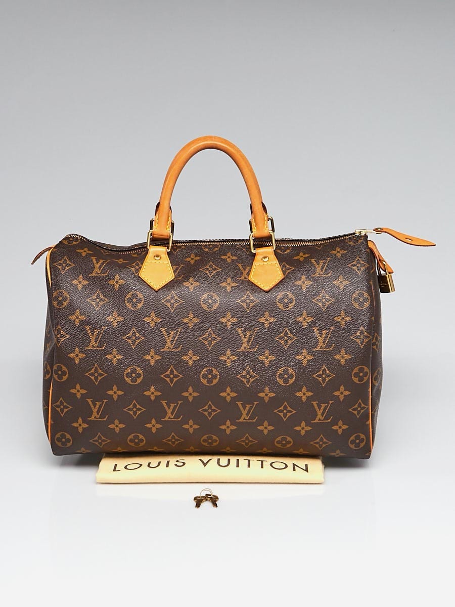 Louis Vuitton Monogram Canvas Speedy 35 Bag | Yoogi's Closet