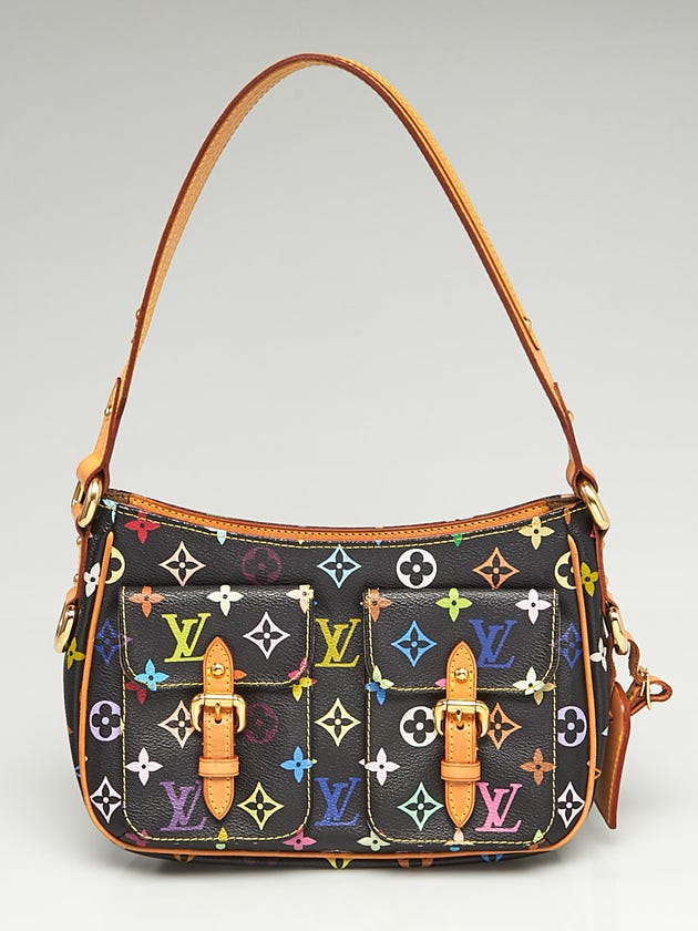 Louis Vuitton Black Monogram Multicolore Lodge PM Bag