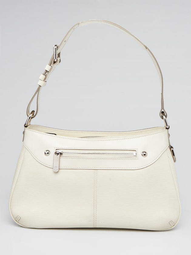 Louis Vuitton White Epi Leather Turenne PM Bag