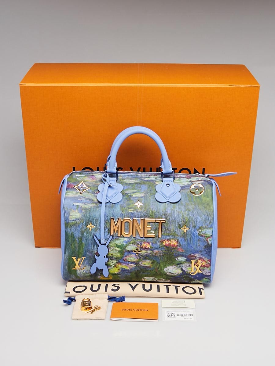 Louis Vuitton, Bags, Louis Vuitton Masters Monet Lilies Large Zippy  Wallet Giant Monogram Limited Ed