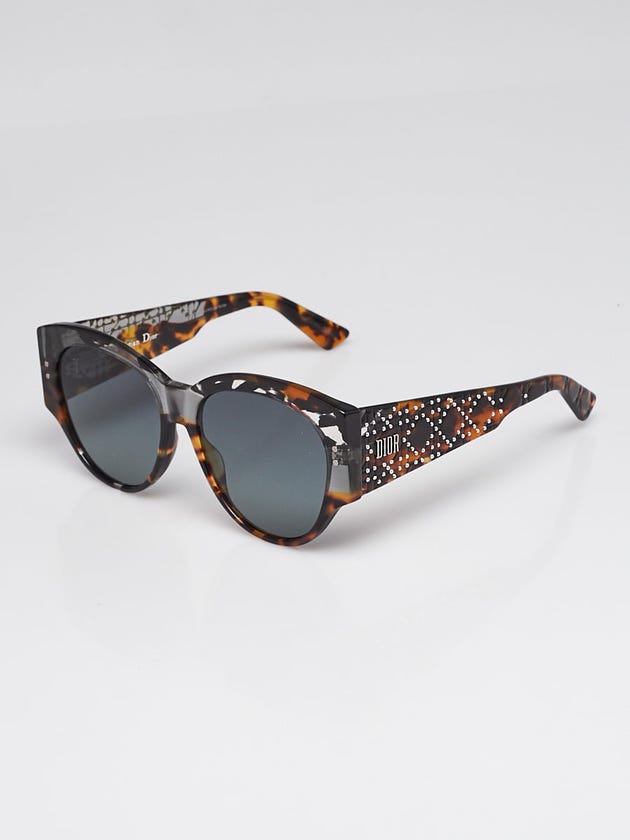 Christian Dior Tortoise Shell Acetate Frame Lady DiorStuds2 Sunglasses