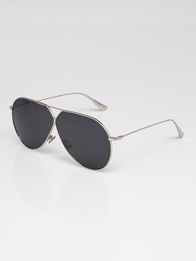 Christian Dior Silvertone Metal Aviator Stellaire3 Sunglasses