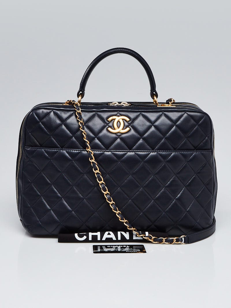 CHANEL, Bags, Soldchanel Trendy Bowling Bag