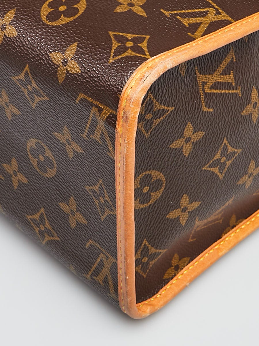 LOUIS VUITTON LV Popincourt Haut Used Tote Handbag Monogram